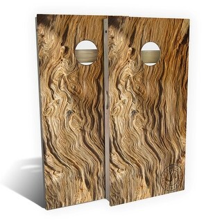 Moss Wood Outdoor Cornhole Board Set - Bed Bath & Beyond - 36605597